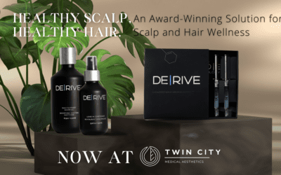 Restore Your Hair and Confidence with DE|RIVE™ now at Twin City Medical Aesthetics